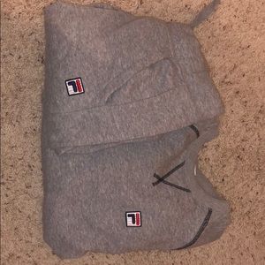 FILA sweatpants and sweatshirt set